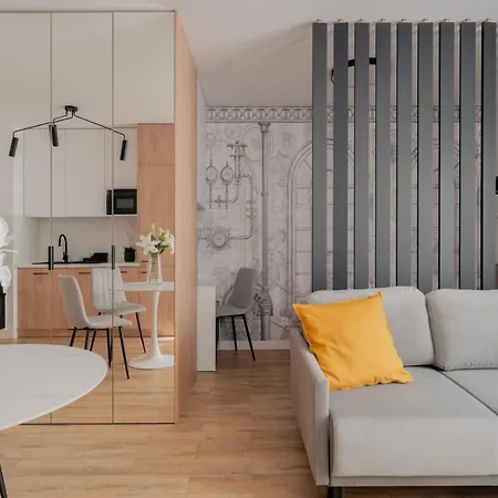 Citystay Diasfera Lodzka Elegancki Apartamentem Zewnętrze zdjęcie